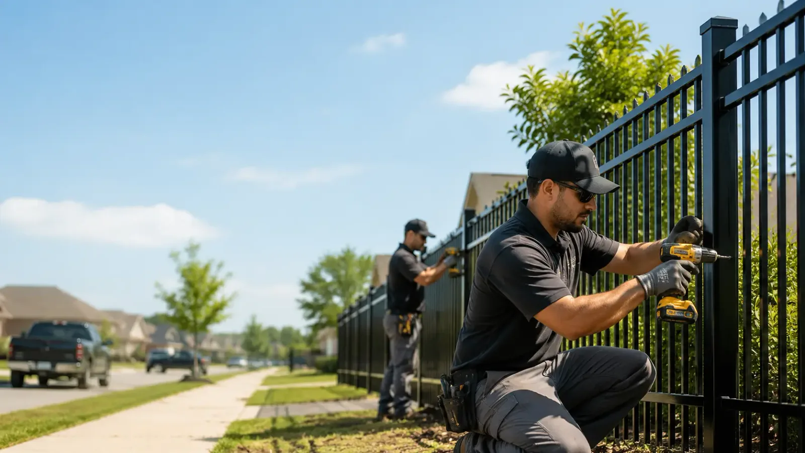 Metal Fence Installation in Bentley, MI